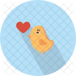 Bird In Love  Icon