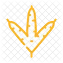Bird Leg Print  Icon