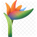 Bird Of Paradise Nature Flower Icon