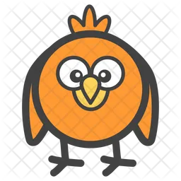 Bird Smiley Emoji Icon