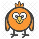 Bird Smiley  Icon