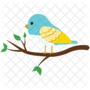 Bird Spring Celebration Decorative Icon