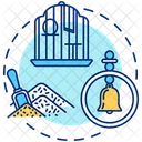 Pet Services App Screen Concept Icon