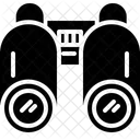 Bird Camping Glyph Icon