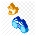 Binocular Watching Bird Icon