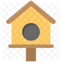 Birdhouse Wooden Simple Icon