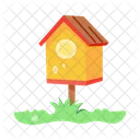 Aviary Birdhouse Bird Home Symbol