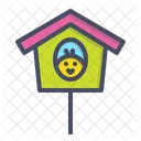 Birdhouse Nest Chicken Icon