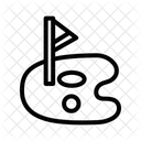 Birdie Ball Golfing Icon