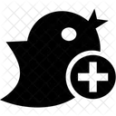 Birdie Ball Shuttlecock Icon