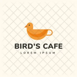 Birds Cafe Logo Icon