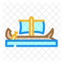 Bireme Ancient Ship Icon