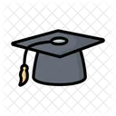 Gorro de graduación  Icono