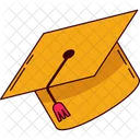 Gorro de graduación  Icono