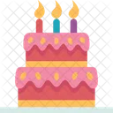 Birth Day Cake Icon