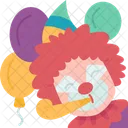 Birth Day Clown Icon
