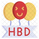 Birthday Party Balloon Icon