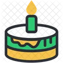 Birthday Cake With Icon