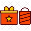 Birthday Boxes Gifts Icon