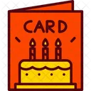 Birthday Cards Greeting Icon