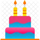 Birthday Cake Chocolate Icon