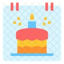 Birthday Cake Dessert Icon