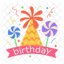 Birthday Fun Birthday Party Birthday Icon