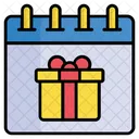 Birthday Gift Hamper Icon