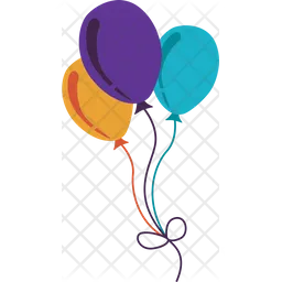 Birthday Balloons  Icon