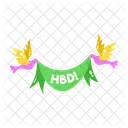 Birthday Banner  Icon