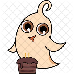 Birthday Bird  Icon