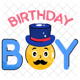 Birthday boy  Icon