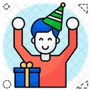 Birthday boy  Icon