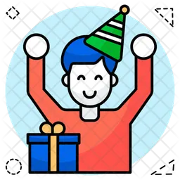 Birthday boy  Icon