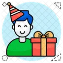 Birthday boy  Icon