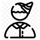 Birthday Boy Adolescence Child Icon