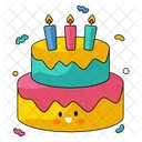 Cake Birthday Sweet Icon