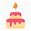 Birthday Cake Wedding Cake Icon