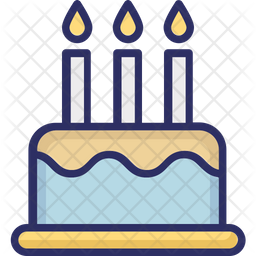 Download Free Birthday Cake Icon Of Colored Outline Style Available In Svg Png Eps Ai Icon Fonts