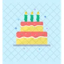 Birthday Cake Cake Sweet Cake Icon