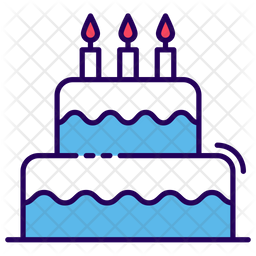 Download Free Birthday Cake Icon Of Colored Outline Style Available In Svg Png Eps Ai Icon Fonts