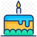 Cake Desert Birthday Icon