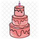 Birthday Cake Christmas Cake Chocolate Cake Icon