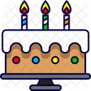 Birthday Cake Candles Icon
