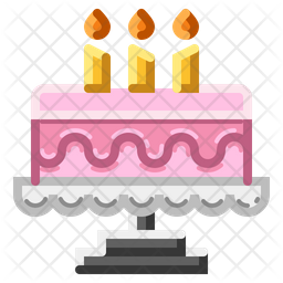 Birthday Cake Icon Of Flat Style Available In Svg Png Eps Ai Icon Fonts