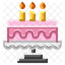 Cake Sweet Birthday Icon