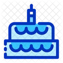 Birthday Cake Newborn Kid Icon