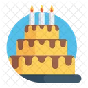 Birthday Cake Cake Sweet Icon