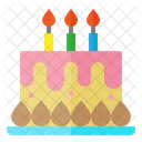 Birthday Cake Party Icon