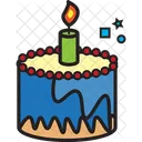 Hbd Happy Birthday Celebration Icon